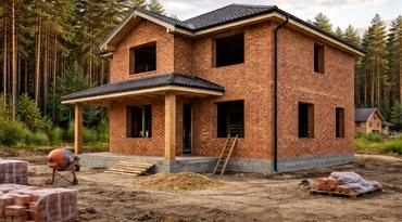 строительство домов из кирпича