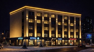 архитектурная подсветка красноярск