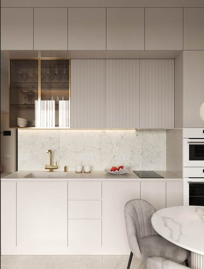 облачный танцор в интерьере спальни